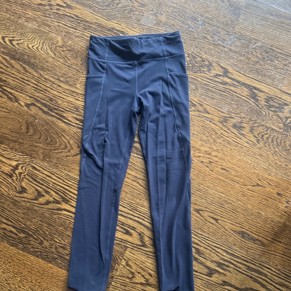Athleta Kids Leggings in Navy Blue